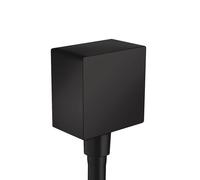 raccord de tuyau Axor Starck FixFit de taille artisanale avec disconnecteur et corniÃšre en plastique, Coloris: Noir Mat - 26455670