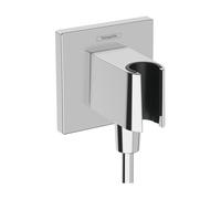 Hansgrohe Fixfit support de douchette in oude mural chrome 26889000