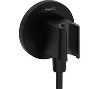 Hansgrohe Fixfit support de douchette incl. coude mural mat noir 26888670