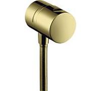 hansgrohe Fixfit vanne d'arrêt 38882990 en saillie, optique or poli