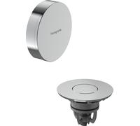 Hansgrohe Flexaplus cache et bonde de siphon chrome 58188000