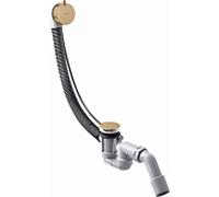 Hansgrohe Axor Flexaplus S set complet, garniture de vidage et de trop-plein, pour baignoires normales 58316, Coloris: Bronze brossÃ© - 58316140