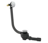 hansgrohe Flexaplus Set complet Garniture de vidage et de trop-plein pour baignoire, chrome, 58154000