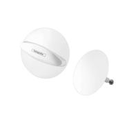 hansgrohe Flexaplus décoration match0 58185700 blanc mat, bonde / trop-plein