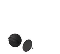 hansgrohe Flexaplus décoration match0 58185670 noir mat, bonde / trop-plein