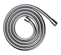 hansgrohe Isiflex - Flexible de douche universel 2,00 m, tuyau de douche avec protection anti-pliure et écrou tournant anti-torsion, avec joints d'étanchéité, Chromé, 28274000