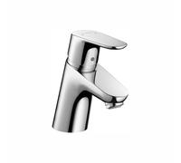 hansgrohe Focus 04370000 Robinet d'évier de salle de bain moderne facile à nettoyer 1 poignée 12,7 cm de haut Chromé