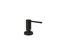 hansgrohe Focus 40438671 Distributeur de Savon Moderne pour Baignoire et évier de Cuisine Noir Mat
