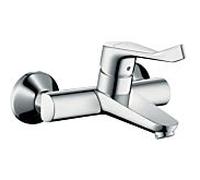 hansgrohe Focus Mitigeur de lavabo, apparent, manette extra-longue 121mm, saillie 180mm, chromé, 31913000