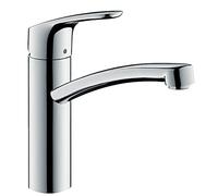 hansgrohe Focus M41 Mitigeur de cuisine 160, pour chauffe-eau instantané, 1 jet, chromé, 31804000