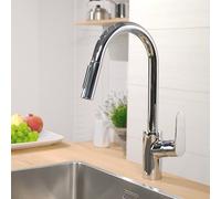 Hansgrohe Mitigeur évier FOCUS M41 – bec C avec douchette extractible – 31850000