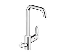 hansgrohe Focus M41 Mitigeur de cuisine, pivotant, avec raccordement d’appareils, 31823000,