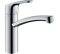 hansgrohe Focus mitigeur cuisine 31806000 bec pivotant, 3/8 ", chrome