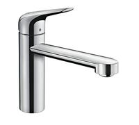 hansgrohe Focus M42 Mitigeur de cuisine 120, pour chauffe-eau instantané, 1 jet, chromé, 71804000