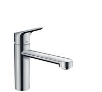 Hansgrohe Focus Mélangeur de cuisine 1 trou 120 avec bec orientable à 360° chromé 71816000