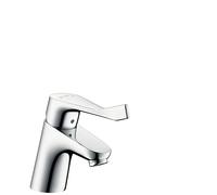 hansgrohe Focus Mitigeur de lavabo, manette extra-longue, ComfortZone70, saillie 101mm, vidage à tirette, chromé, 31910000