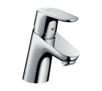 Hansgrohe hansgrohe Mitigeur lavabo Focus 70 CoolStart avec tirette, eau froide au milieu, chrome Quantité:1