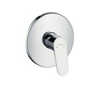 hansgrohe Focus E2 - Façade de mitigeur monocommande encastré pour 1 sortie chrome