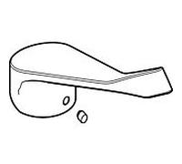 hansgrohe Focus Poignée de soin 92119000 pour robinet de lavabo, chromé