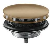 hansgrohe garniture de vidange 51301140 non verrouillable, pour lavabo, bronze brossé