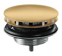 hansgrohe garniture de vidange 51301250 non verrouillable, pour lavabos, optique or brossé