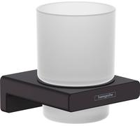 Hansgrohe Gobelet à dents AddStoris noir mat 41749670