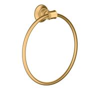 hansgrohe AXOR Anneau porte-serviettes Montreux, 42021950, Couleur: laiton brossé