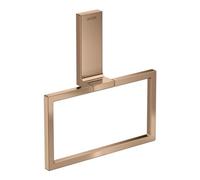 Hansgrohe hansgrohe Anneau porte-serviettes Axor Uni Rectangulaire d’angle, pivotant, or rouge poli Quantité:1