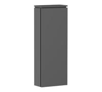 Hansgrohe hansgrohe Armoire mi-haute Xilesa E 400x200mm, porte à gauche, gris ardoise mat Quantité:1