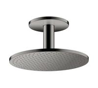 Hansgrohe hansgrohe Axor 300 1jet pomme de tête avec raccord plafond, chrome noir poli Quantité:1