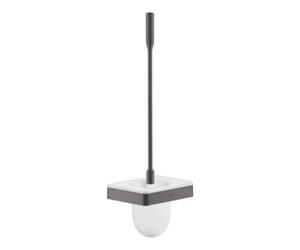 Hansgrohe hansgrohe Axor Brosse WC universelle fixation murale, chrome noir brossé Quantité:1