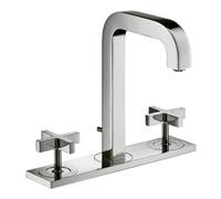Hansgrohe Axor Mitigeur lavabo 3 trous Citterio 39134000 - saillie 140 mm, chrome, tirant de vidange