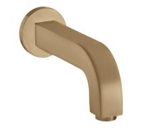 Hansgrohe hansgrohe Axor Citterio Bec de baignoire Saillie 165 mm, bronze brossé Quantité:1