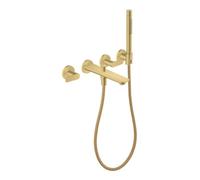 Hansgrohe hansgrohe Axor Citterio C 3 trous Ensemble finition Mitigeur baignoire mural avec HB Cubic cut BGO Quantité:1