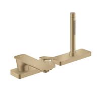 Hansgrohe hansgrohe Axor Citterio C cub cut Mitigeur mural 3 trous, bronze brossé, P 155 mm Quantité:1