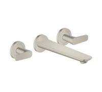 Hansgrohe hansgrohe Axor Citterio C Cubic cut Ensemble finition mitigeur baignoire 3 trous mural encastré BSO Quantité:1