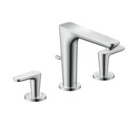 hansgrohe Axor Citterio C lavabo 3 trous 49060000 sans structure, chromé , saillie 135mm, tirants garniture de vidange