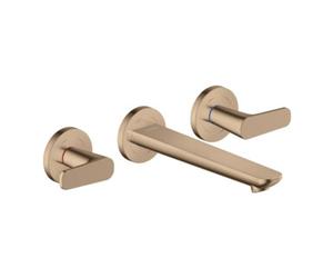 Hansgrohe hansgrohe Axor Citterio C Robinet lavabo mural 3 trous encastré avec bec 195 mm PRG Quantité:1