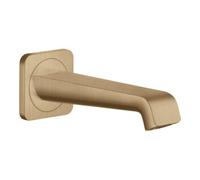 Hansgrohe hansgrohe Axor Citterio E Bec de baignoire, saillie 181 mm, bronze brossé Quantité:1