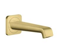 Hansgrohe hansgrohe Axor Citterio E Bec de baignoire Saillie 181 mm, laiton brossé Quantité:1