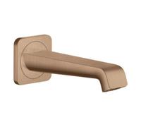 Hansgrohe hansgrohe Axor Citterio E Bec de baignoire, saillie 181 mm, or rouge brossé Quantité:1