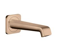 Hansgrohe hansgrohe Axor Citterio E Bec de baignoire, saillie 181 mm, or rouge poli Quantité:1