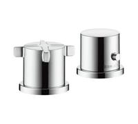 Hansgrohe hansgrohe Axor Citterio E Ensemble complet 2 trous sur plage, mitigeur thermostatique, chrome Quantité:1