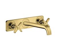 Hansgrohe hansgrohe Axor Citterio E Ensemble complet Mitigeur lavabo 3 trous, A 220 mm, chromé brillant Quantité:1