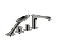 Hansgrohe hansgrohe Axor Citterio E Ensemble prêt à poser 4 sorties, thermostat, bleu poli vc Quantité:1
