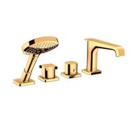 Hansgrohe hansgrohe Axor Citterio E Set complet 4 trous avec thermostat, chrome poli Quantité:1