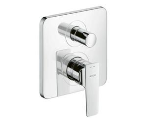 Hansgrohe hansgrohe Axor Citterio E Set complet Mitigeur baignoire encastré, chrome noir brossé Quantité:1