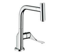 Hansgrohe hansgrohe Axor Citterio EcoSm. SPT 230 mit douchette extractible, noir mat Quantité:1