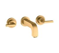 Hansgrohe hansgrohe Axor Citterio Ensemble de montage complet pour robinet lavabo encastré UP-3-L, levier, brossé brun Quantité:1