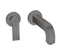 Hansgrohe hansgrohe Axor Citterio Ensemble de montage Robinet mitigeur lavabo encastré, A 220mm, avec HG, brossé bleu vc Quantité:1